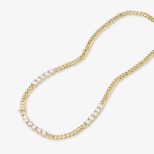 NWT Melinda Maria “Baby Julian’s Obsessed with Diamonds” Necklace